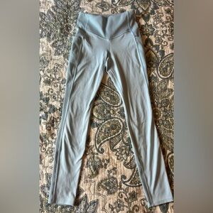 THE NORTH FACE light blue full length leggings WOMENS MEDIUM